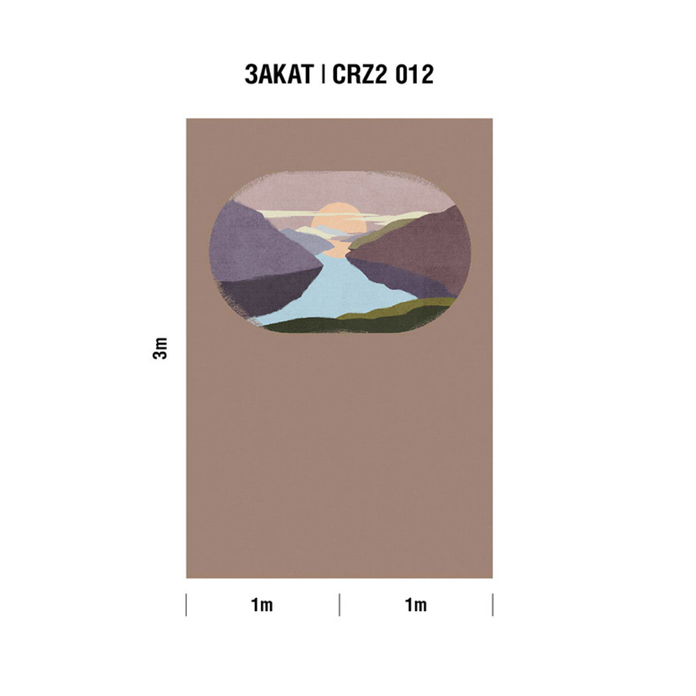 Панно Luna Круиз Путешествие в интерьере Закат CRZ2 012 3×2